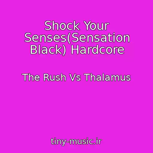 کاور آهنگ Shock Your Senses(Sensation Black) Hardcore از The Rush Vs Thalamus