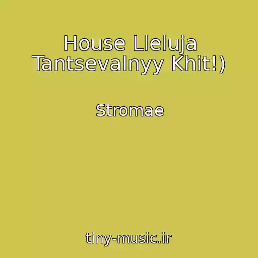 کاور آهنگ House Lleluja Tantsevalnyy Khit!) از Stromae