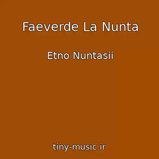 کاور آهنگ Faeverde La Nunta از Etno Nuntasii