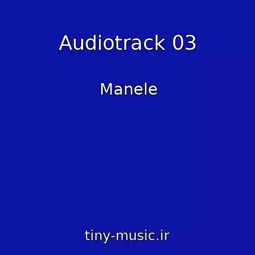 کاور آهنگ Audiotrack 03 از Manele