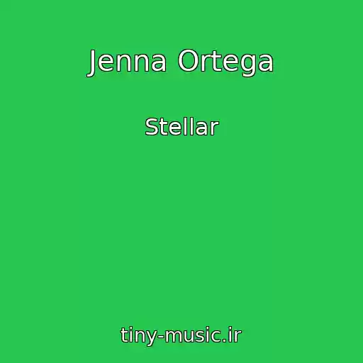 کاور آهنگ Jenna Ortega از Stellar