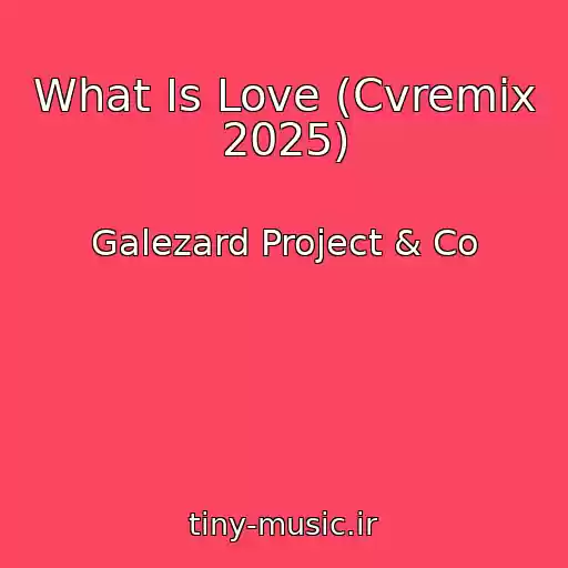 کاور آهنگ What Is Love (Cvremix 2025) از Galezard Project & Co