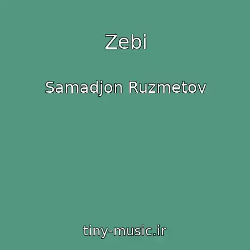 کاور آهنگ Zebi از Samadjon Ruzmetov