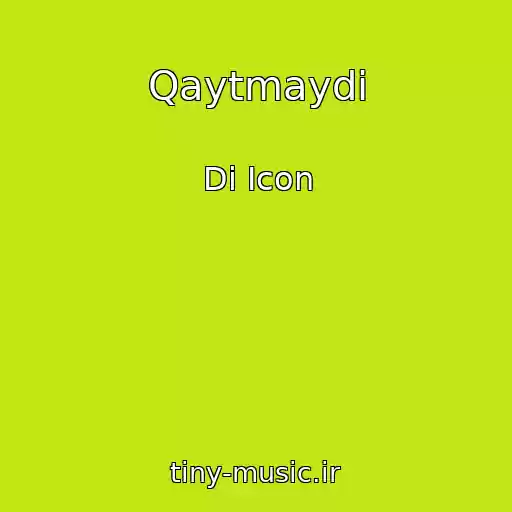 کاور آهنگ Qaytmaydi از Di Icon