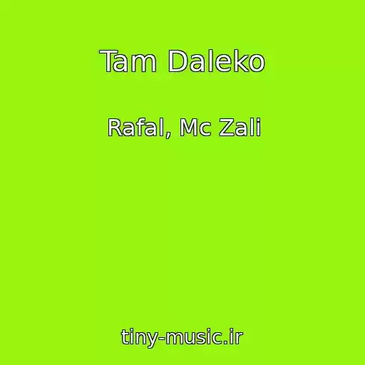 کاور آهنگ Tam Daleko از Rafal, Mc Zali