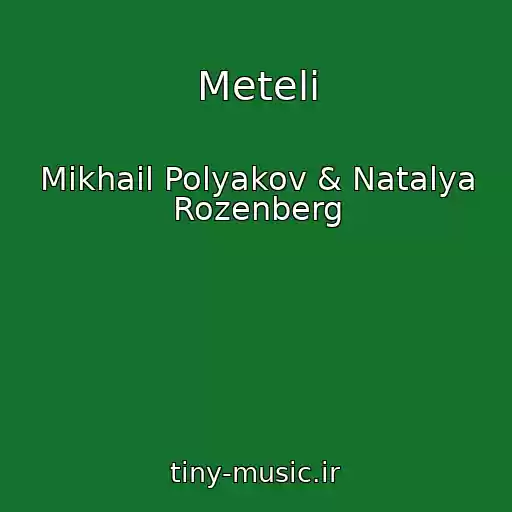 کاور آهنگ Meteli از Mikhail Polyakov & Natalya Rozenberg