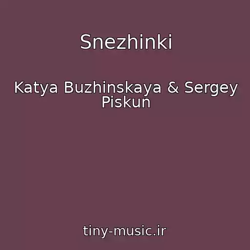 کاور آهنگ Snezhinki از Katya Buzhinskaya & Sergey Piskun