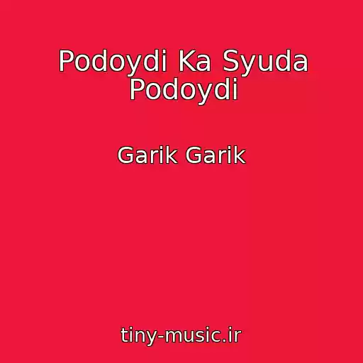 کاور آهنگ Podoydi Ka Syuda Podoydi از Garik Garik