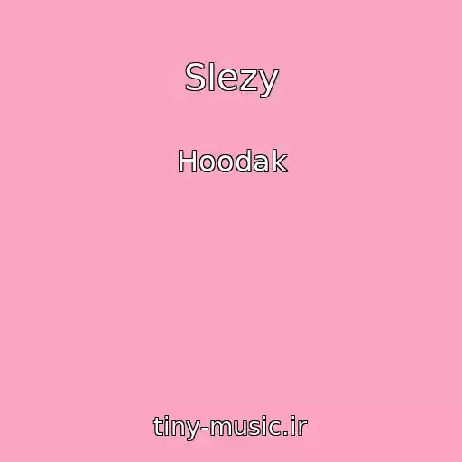 کاور آهنگ Slezy از Hoodak