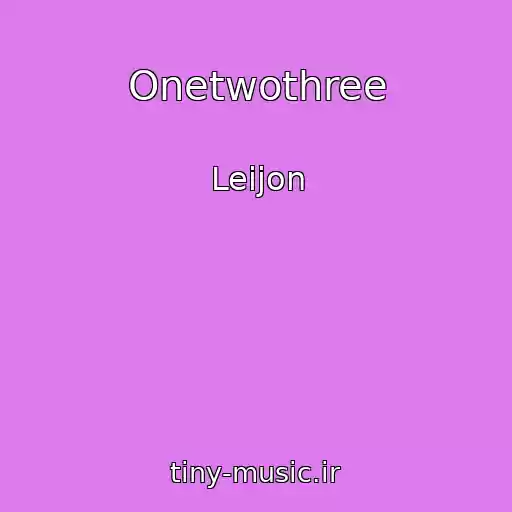 کاور آهنگ Onetwothree از Leijon