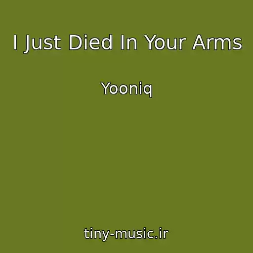 کاور آهنگ I Just Died In Your Arms از Yooniq