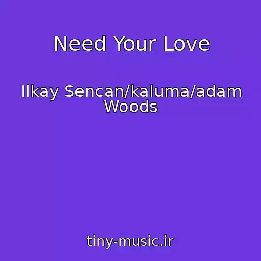 کاور آهنگ Need Your Love از Ilkay Sencan/kaluma/adam Woods