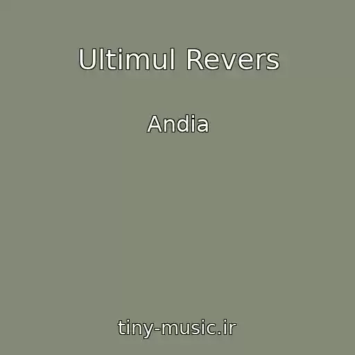 کاور آهنگ Ultimul Revers از Andia