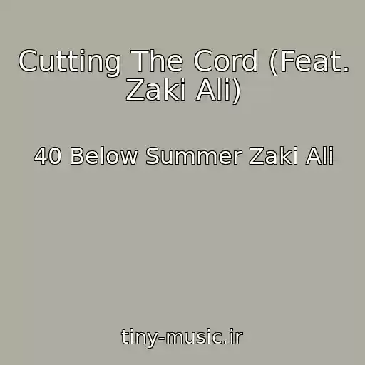 کاور آهنگ Cutting The Cord (Feat. Zaki Ali) از 40 Below Summer Zaki Ali