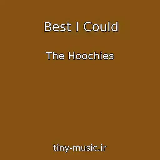 کاور آهنگ Best I Could از The Hoochies