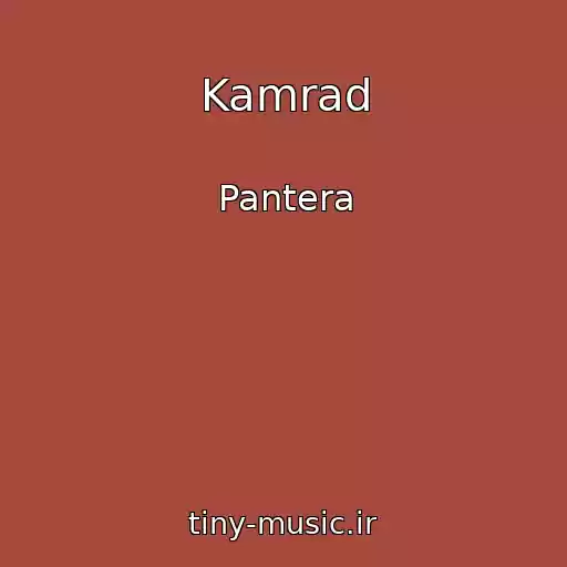 کاور آهنگ Kamrad از Pantera