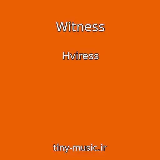کاور آهنگ Witness از Hviress