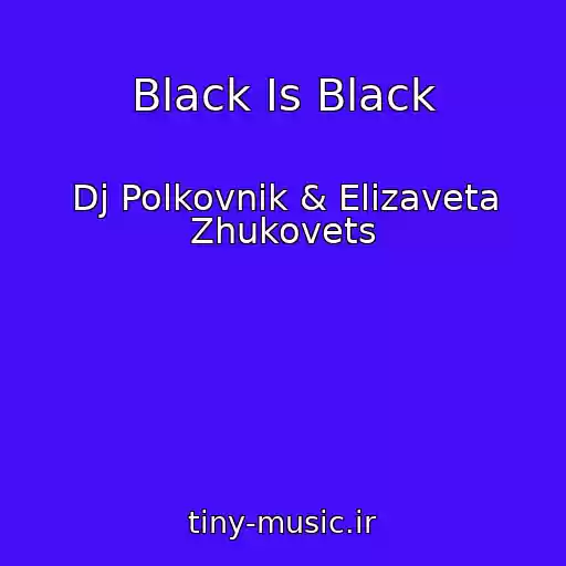 کاور آهنگ Black Is Black از Dj Polkovnik & Elizaveta Zhukovets