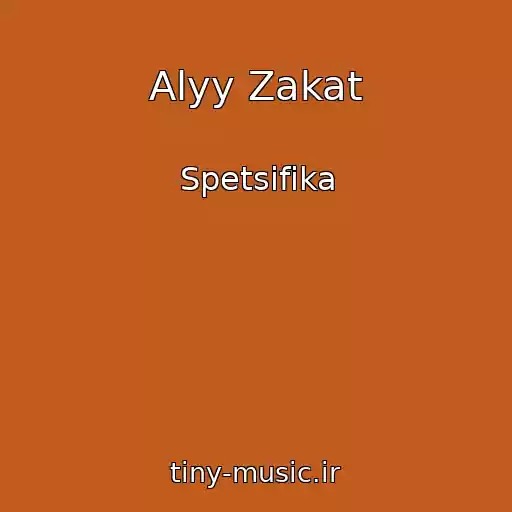 کاور آهنگ Alyy Zakat از Spetsifika