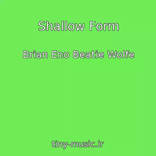 کاور آهنگ Shallow Form از Brian Eno Beatie Wolfe