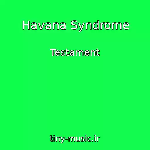 کاور آهنگ Havana Syndrome از Testament