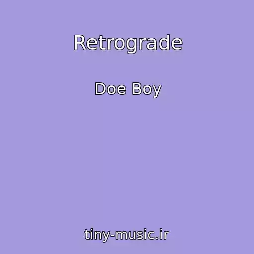 کاور آهنگ Retrograde از Doe Boy