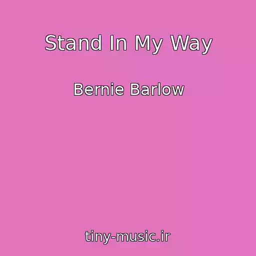 کاور آهنگ Stand In My Way از Bernie Barlow