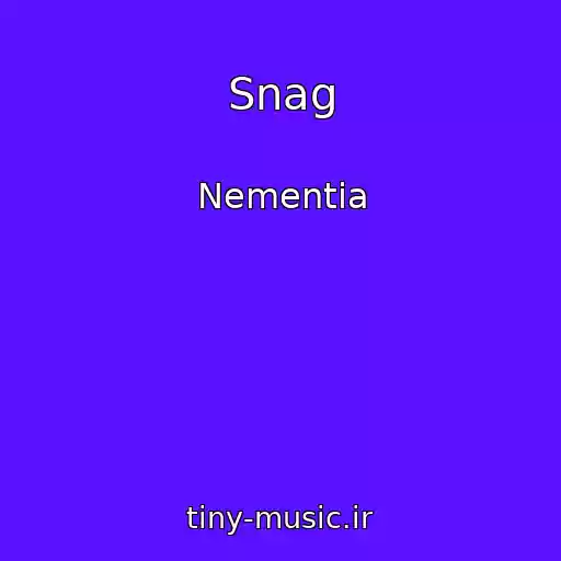 کاور آهنگ Snag از Nementia