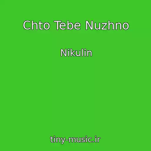 کاور آهنگ Chto Tebe Nuzhno از Nikulin