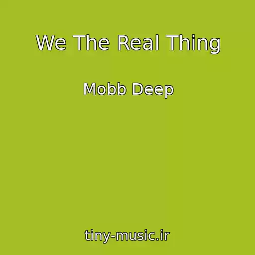 کاور آهنگ We The Real Thing از Mobb Deep