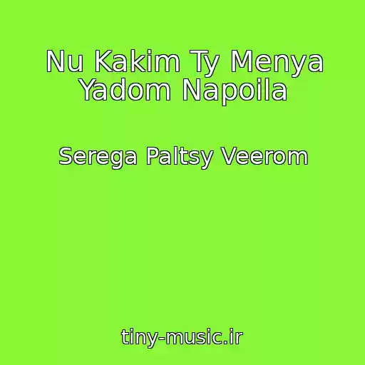 کاور آهنگ Nu Kakim Ty Menya Yadom Napoila از Serega Paltsy Veerom