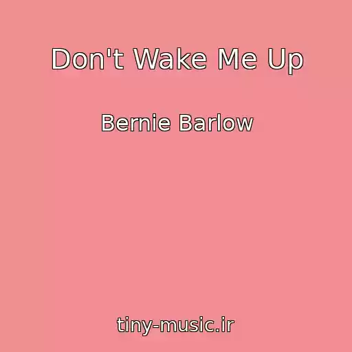 کاور آهنگ Don't Wake Me Up از Bernie Barlow