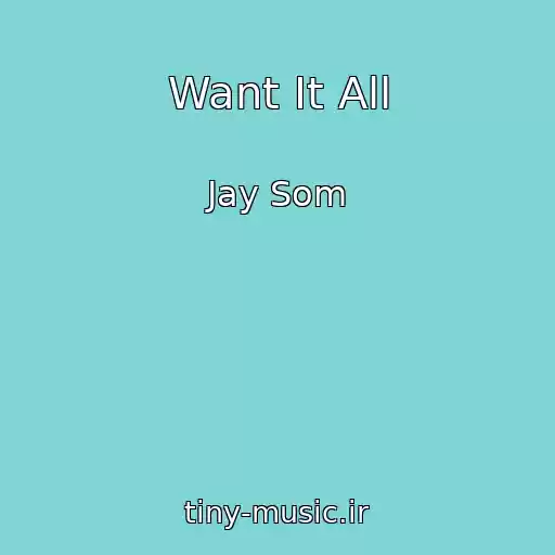 کاور آهنگ Want It All از Jay Som