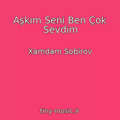 کاور آهنگ Aşkım Seni Ben Çok Sevdim از Xamdam Sobirov