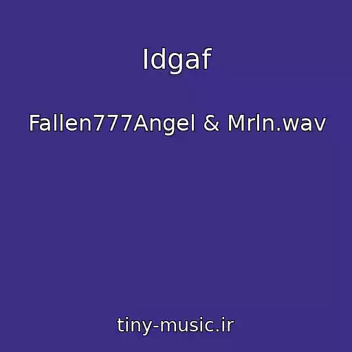 کاور آهنگ Idgaf از Fallen777Angel & Mrln.wav