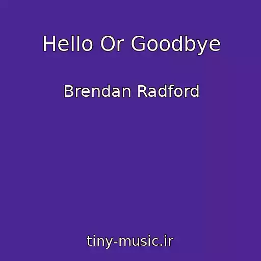 کاور آهنگ Hello Or Goodbye از Brendan Radford