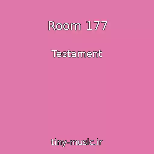 کاور آهنگ Room 177 از Testament
