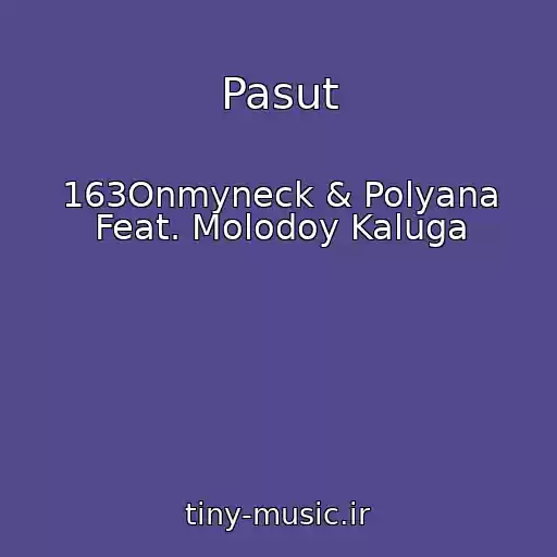 کاور آهنگ Pasut از 163Onmyneck & Polyana Feat. Molodoy Kaluga