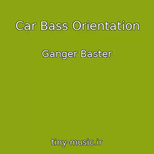 کاور آهنگ Car Bass Orientation از Ganger Baster