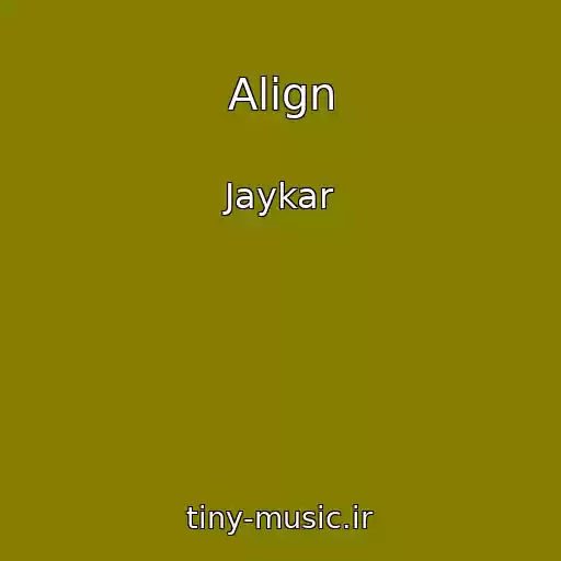 کاور آهنگ Align از Jaykar