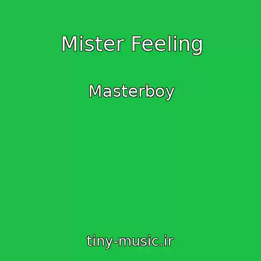 کاور آهنگ Mister Feeling از Masterboy