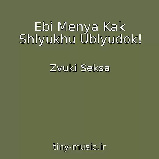 کاور آهنگ Ebi Menya Kak Shlyukhu Ublyudok! از Zvuki Seksa