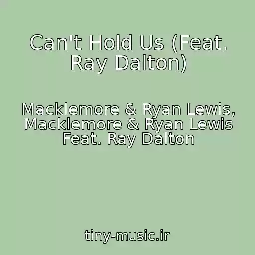 کاور آهنگ Can't Hold Us (Feat. Ray Dalton) از Macklemore & Ryan Lewis, Macklemore & Ryan Lewis Feat. Ray Dalton