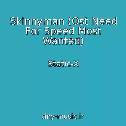 کاور آهنگ Skinnyman (Ost Need For Speed Most Wanted) از Static-X