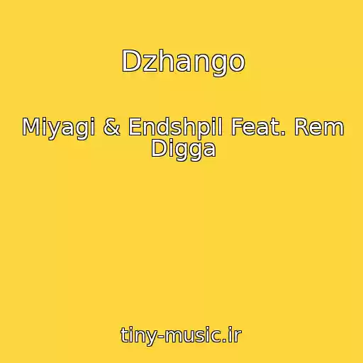 کاور آهنگ Dzhango از Miyagi & Endshpil Feat. Rem Digga