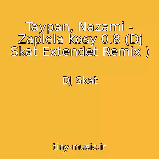 کاور آهنگ Taypan, Nazami - Zaplela Kosy 0.8 (Dj Skat Extendet Remix ) از Dj Skat