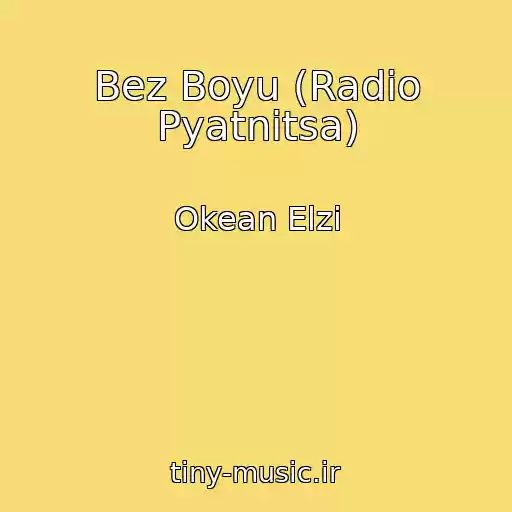 کاور آهنگ Bez Boyu (Radio Pyatnitsa) از Okean Elzi