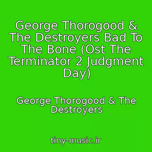 کاور آهنگ George Thorogood & The Destroyers Bad To The Bone (Ost The Terminator 2 Judgment Day) از George Thorogood & The Destroyers