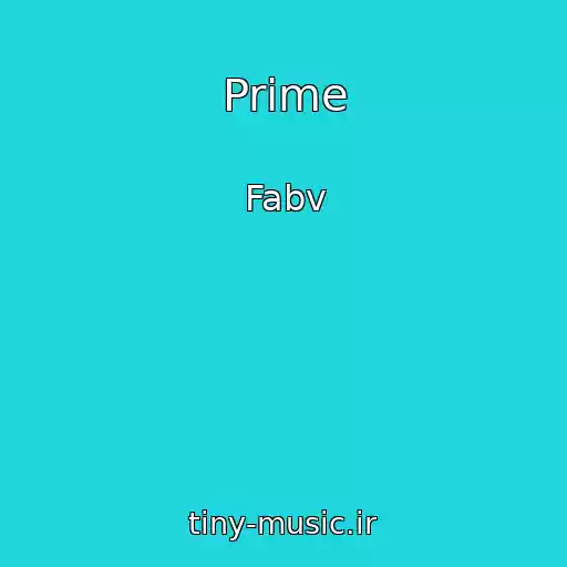کاور آهنگ Prime از Fabv