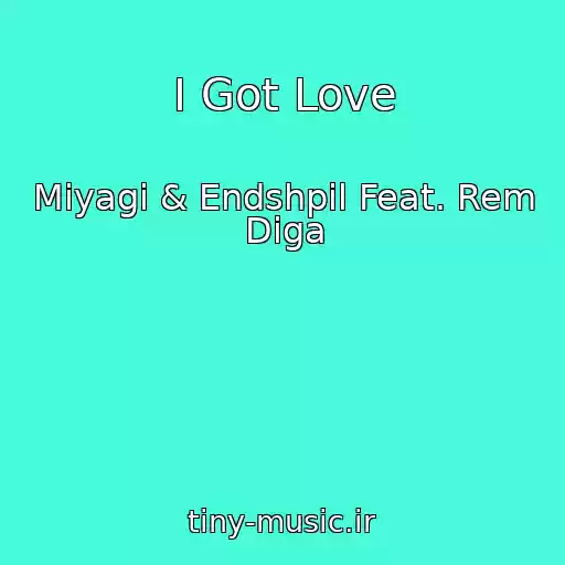 کاور آهنگ I Got Love از Miyagi & Endshpil Feat. Rem Diga